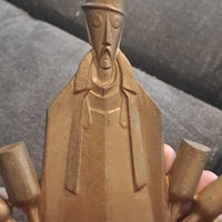 Ancienne plaque bronze publicitaire vins nicolas