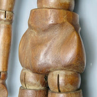 Mannequin d'artiste en bois féminin