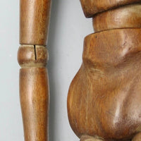 Mannequin d'artiste en bois féminin
