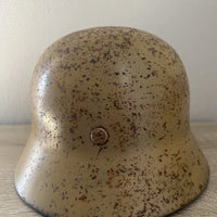 Casque militaire allemand authentique de type Stahlhelm