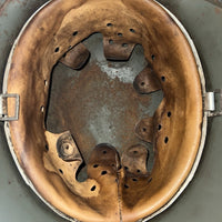Casque militaire allemand authentique de type Stahlhelm