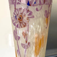 Grand vase ancolies d'époque