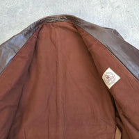 Manteau en cuir trench-coat militaire allemand