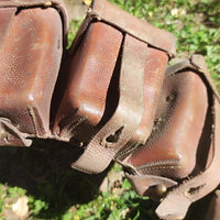 Paire de cartouchières allemandes de la première guerre mondiale