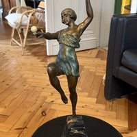 Statuette art déco