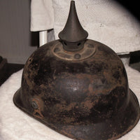Casque à pointe,spiked helmet,pickelhaube,dans son jus