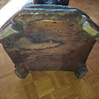 Sculpture ancien en bois ours