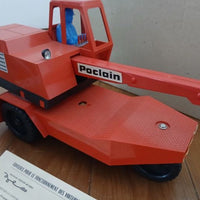 Jouet grue poclain t.y.45 filoguidée