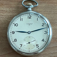 Montre de poche Longines vintage des années 1940