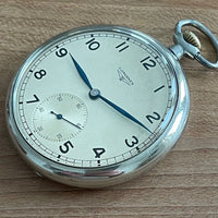 Montre de poche Longines vintage des années 1940