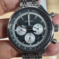 Montre chronographe exceptionnelle Seiko Prospex SRQ049 Panda en édition limitée