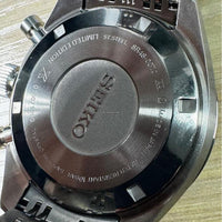 Montre chronographe exceptionnelle Seiko Prospex SRQ049 Panda en édition limitée