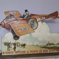 Plaque émaillé pastilles valda