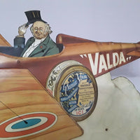 Plaque émaillé pastilles valda