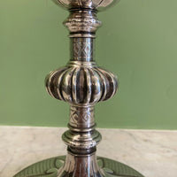 Calice néogothique argent massif et vermeil fin 19e.Maison Favier