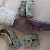 original Ensemble complet d'équipement militaire américain de la Seconde Guerre mondiale
