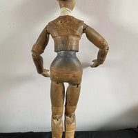 Ancien mannequin d’artiste en bois articulé