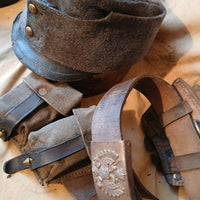 Militaria autrichien lot casquette et équipement ww1 1914 1918 poilu allemand france