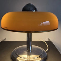 Rare lampe de bureau, vintage, 1970, Meblo, Guzzini, Space Age