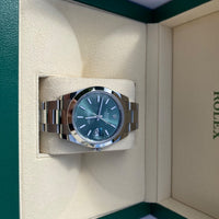Montre de luxe Rolex Datejust 41 référence 126300 avec cadran vert prestigieux