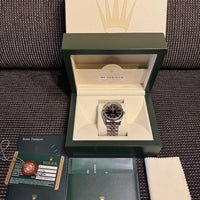 Montre Rolex Datejust 36 mm réf. 116200, cadran noir