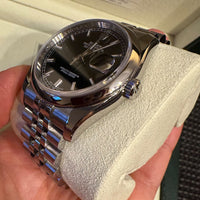 Montre Rolex Datejust 36 mm réf. 116200, cadran noir