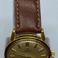 Montre Vintage Omega Seamaster Automatique Bumper Or 18 Carats