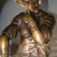 Sculpture en bronze barbedienne