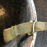 casque lourd us m1 service sanitaire avec coeurs sur les côtés