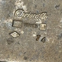 Saleron en métal doré à l’or 24 carats par maison christofle aigle