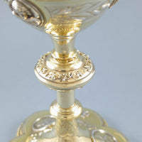 Calice en vermeil Argent massif-Demarquet Frères du 19ème siècle