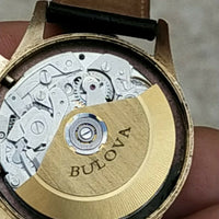 Montre vintage bulova cronograph automatic or18k