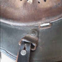 casque Allemand batterie côtière Normandie