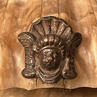 Sculpture 19ème XIXème Albâtre Grand Tour Angelot Putto Coquille Collection Rare