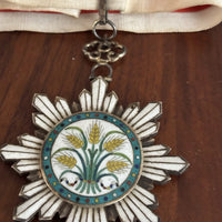 BEAU COMMANDEUR DE L'ORDRE du GRAIN d'OR REPUBLIQUE DE CHINE EN VERMEIL