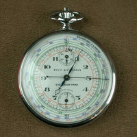 Ancienne montre a gousset chronographe suisse zivy & cie