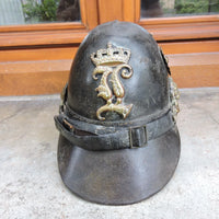 Casque à chenille bavarois modèle 1861 pour hommes de troupe modèle 1861