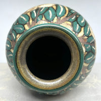 LOUIS LOURIOUX VASE GRES BOGUE CHATAIGNIER