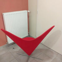 Fauteuil Vitra Heart Cone Chair du designer Verner Panton (1958)