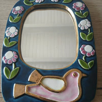 Miroir en céramique de Mithé Espelt