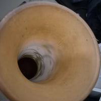 Vase en patte de verre signée gallé