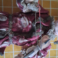 Poupee Automate, Musical. Tete Porcelaine Ancien