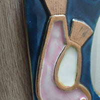 Miroir en céramique de Mithé Espelt