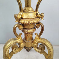 Grand PIED de LAMPE en Athenienne Cassolette Huile Petrole Brule-Parfum XIXe P51