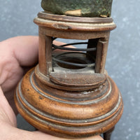 Ancien microscope en bois nuremberg époque xviiieme