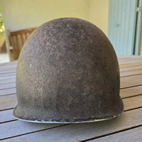 Casque US M1 ww2 de sergent à pattes fixes