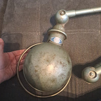 Lampe industriel ancienne jielde 3 bras