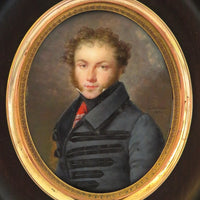 MANSION (1785-1840). Rare et belle MINIATURE signée et datée 1820.