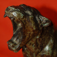 Georges Lucien GUYOT (1885-1972) lionne assise école de POMPON