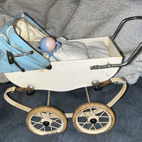 Petit landau Type Doucet pour poupée anciennes taille bleuette
